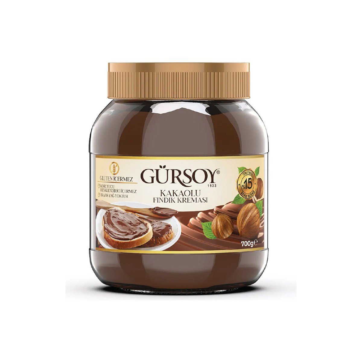 Gürsoy Kakaolu Fındık Kreması 700gr