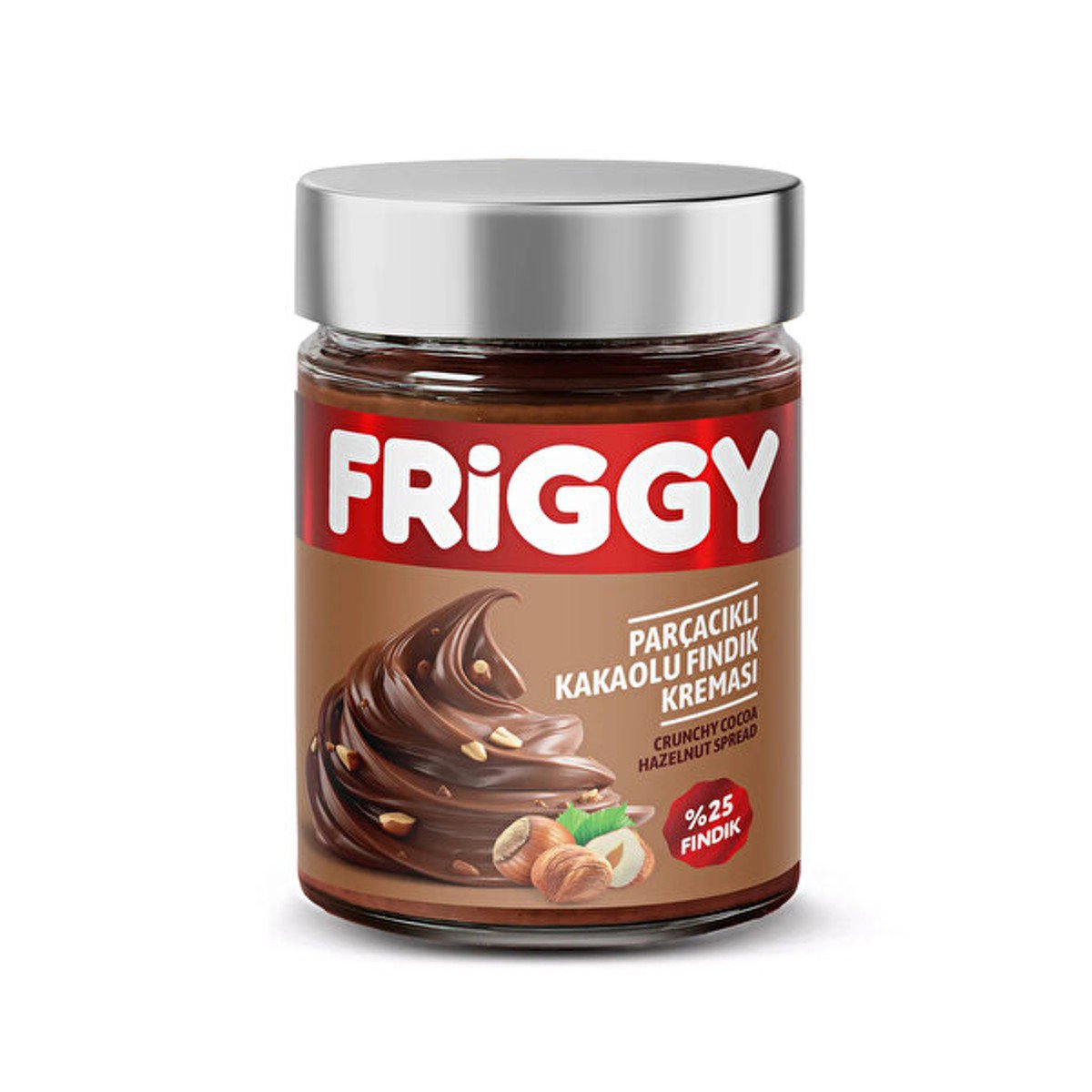 Friggy Parça Kakaolu Fındık Kreması(%25)