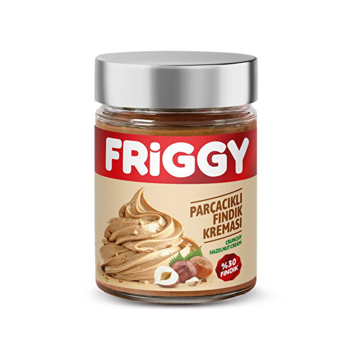 Friggy Parça Fındık Kreması (%30) 320g