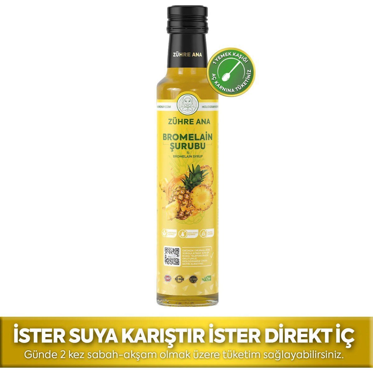 Zühre Ana Bromelin Şurubu 250ml