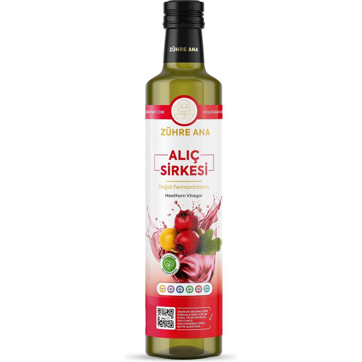 Zühre Ana Alıç Sirkesi 500ml