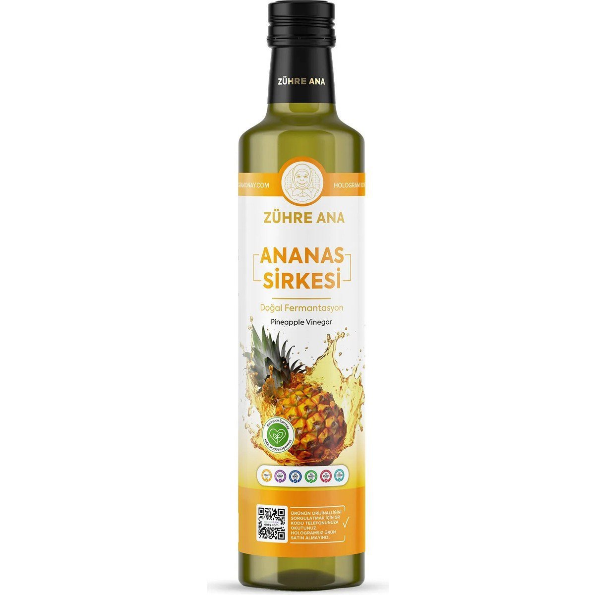 Zühre Ana Ananas Sirkesi 500ml