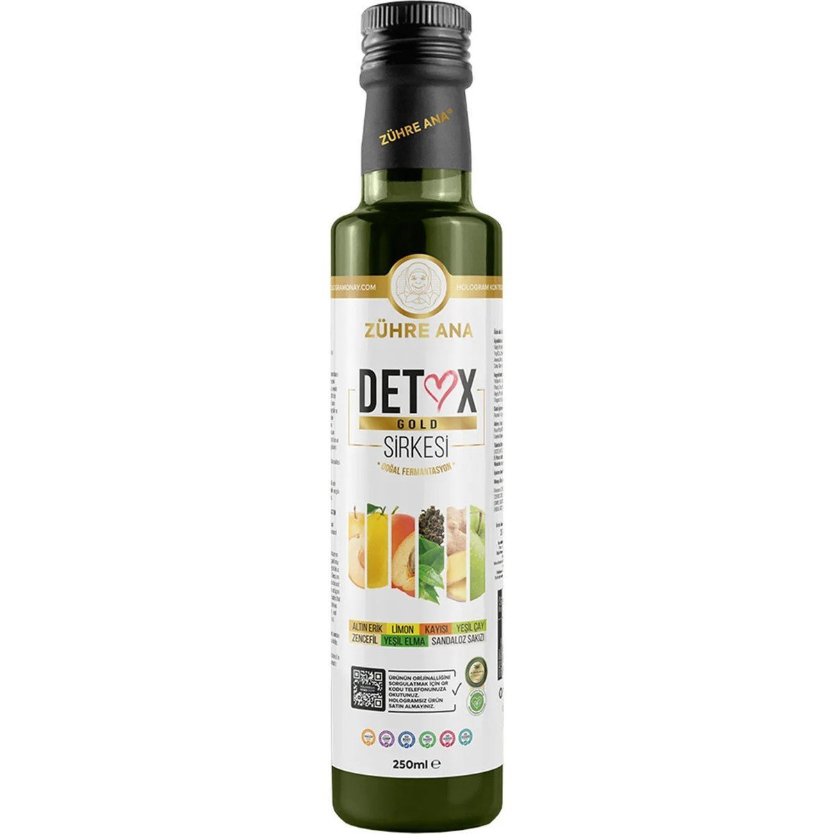 Zühre Ana Detox Gold Sirkesi 250ml