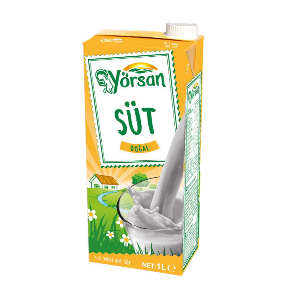 Yörsan 1,5 Yağlı Süt 1000ml