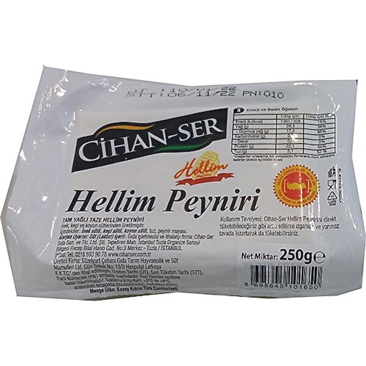 Cihan-ser Hellim Peynir 250gr