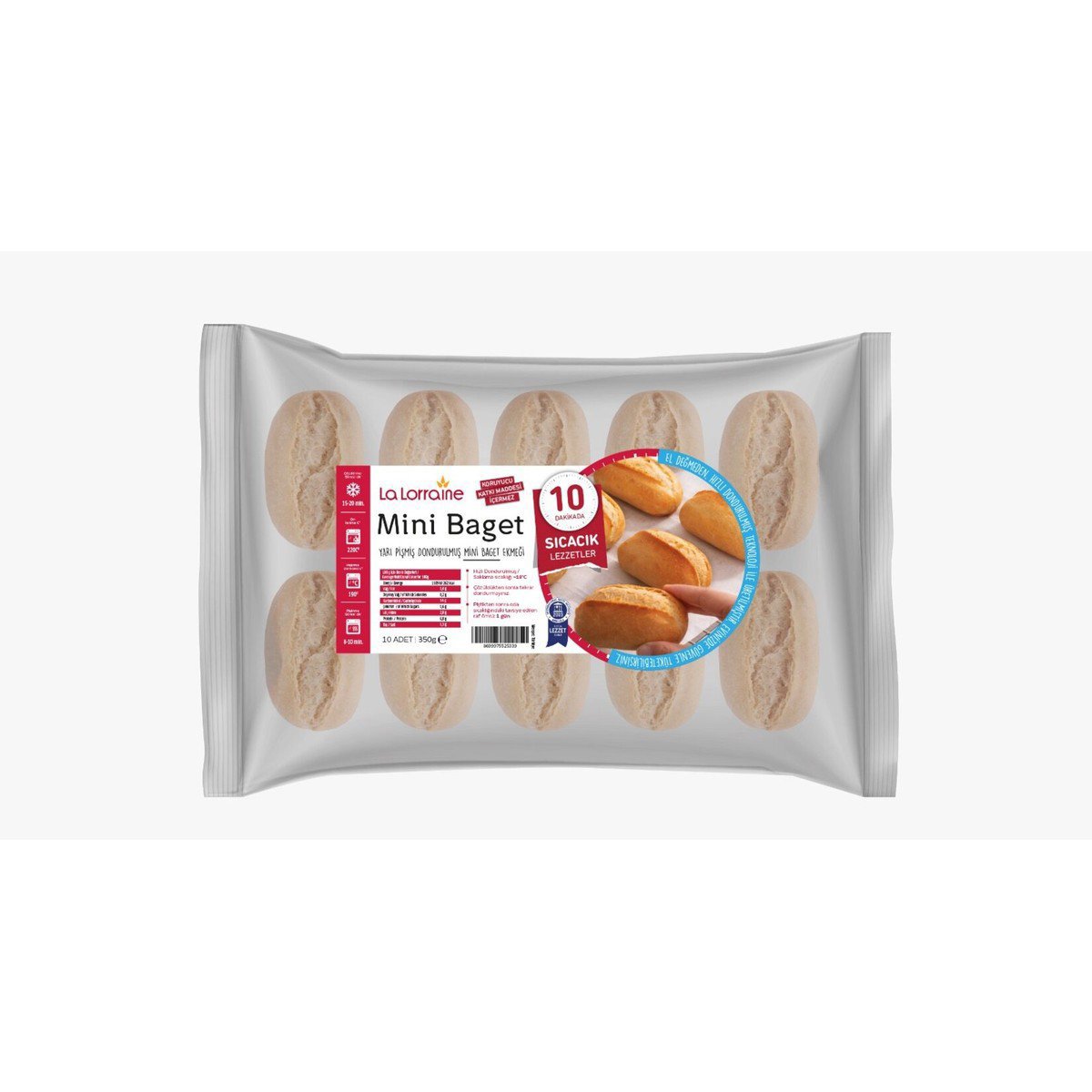 La Lorraine Mini Baget Beyaz 35g