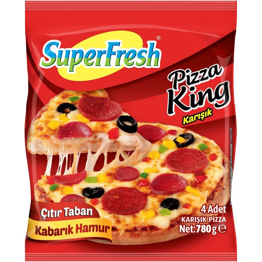 Superfresh Pizza King 780g 4'lü