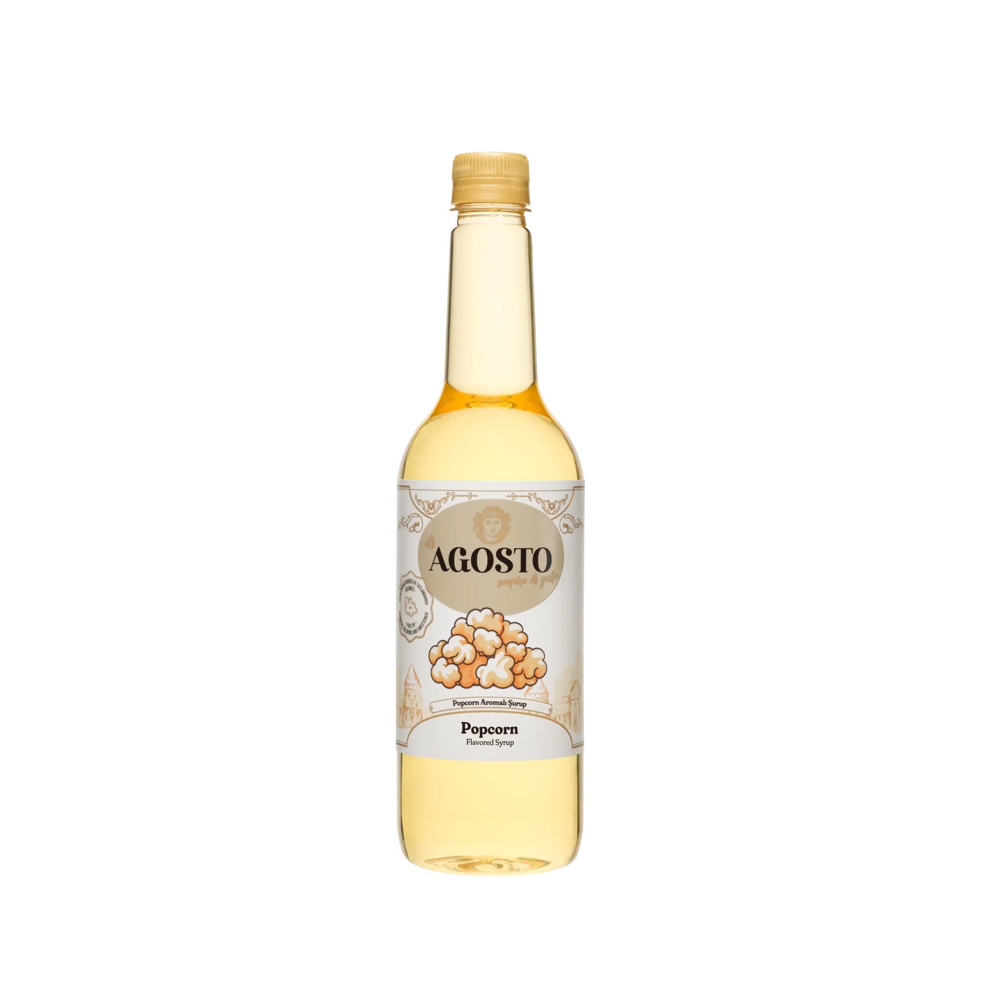 Agosto Popcorn Şurup 750ml