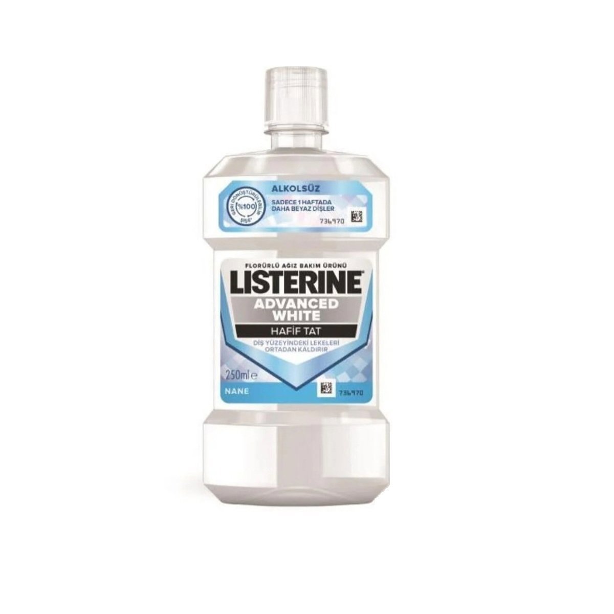 Listerine Advance White Hafif Tat 250ml