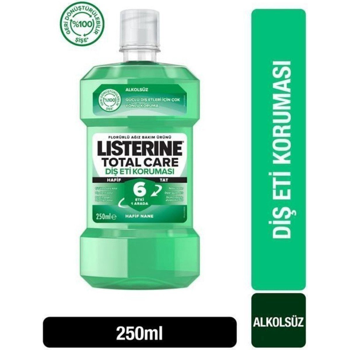Listerine Total Care Hafif Tat 250ml