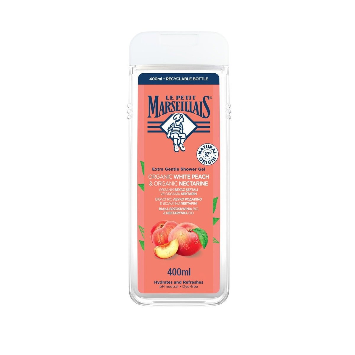Le Petit Marseillais Şeftali Shower Gel 400ml