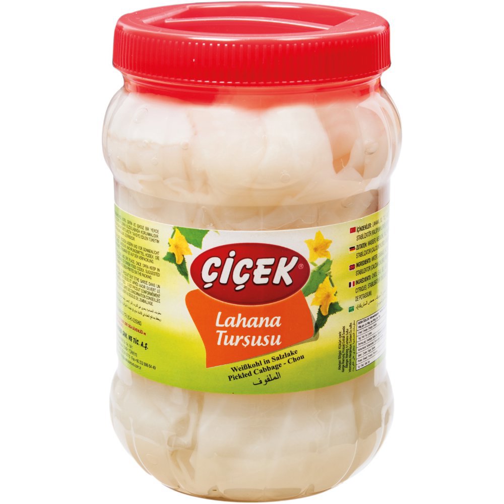 Çiçek Lahana Turşusu Pet Şişe 1500cc Süzme:700gr