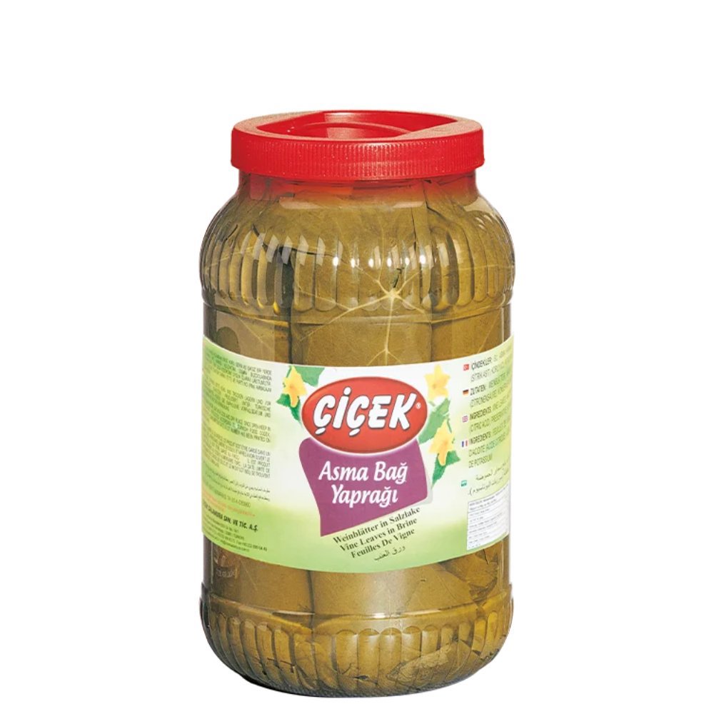Çiçek Salamura Yaprak Pet Şişe 3kg Süzme:1,3kg