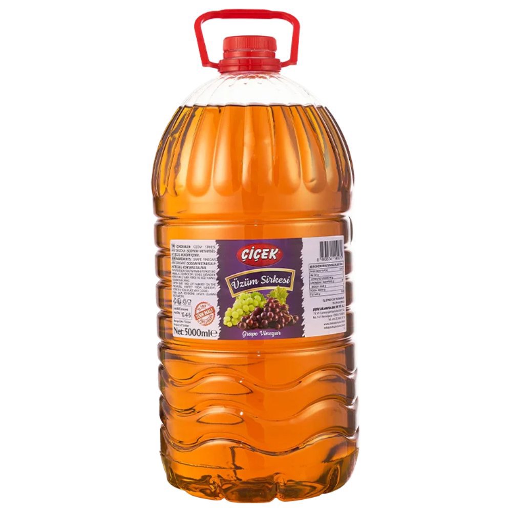 Çiçek Üzüm Sirkesi Pet Şişe 5000cl