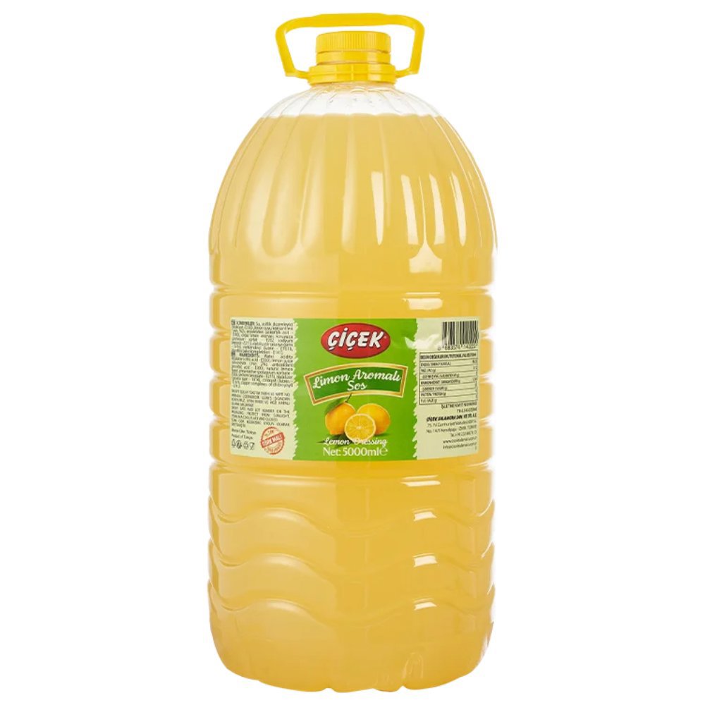 Çiçek Limon Sosu Pet Şişe 5Lt