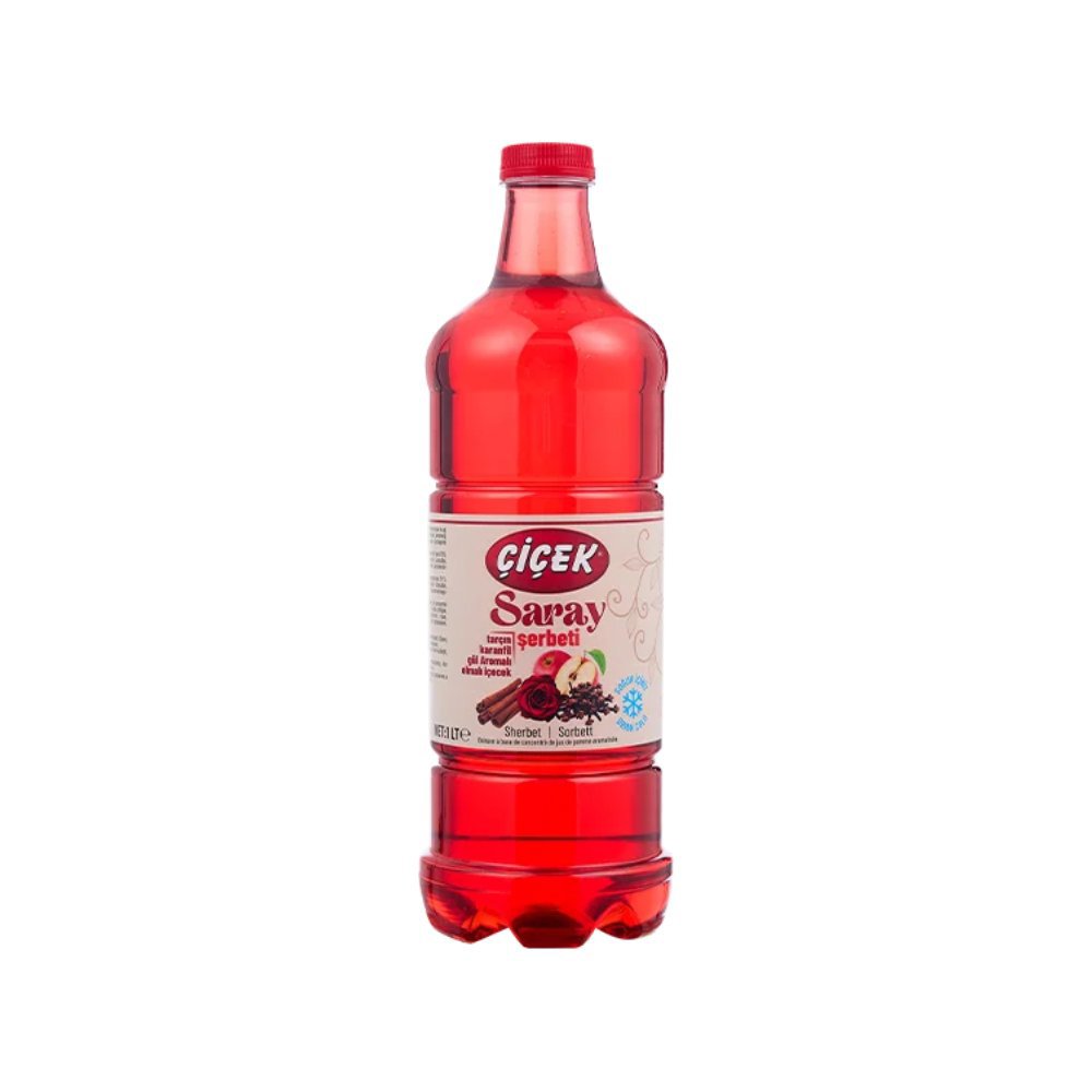 Çiçek Saray Şerbeti Pet Şişe 1Lt