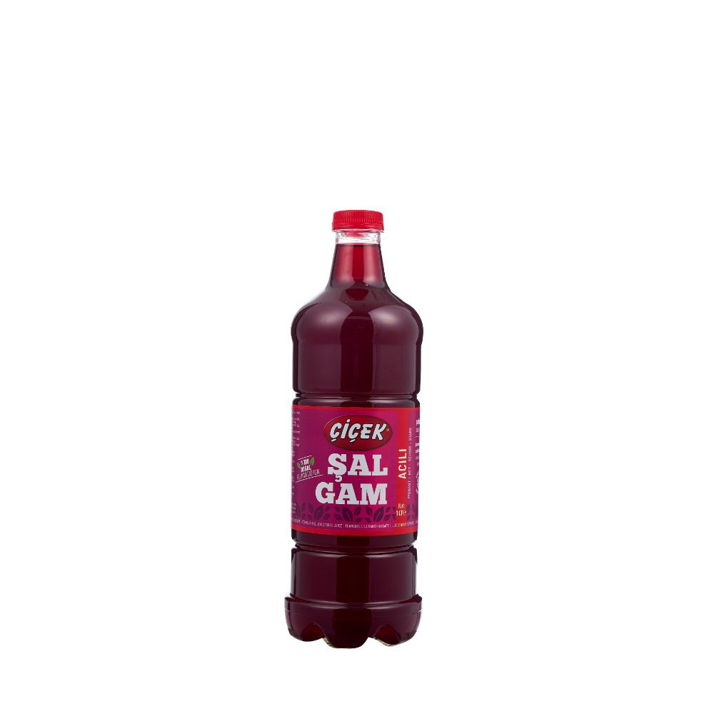 Çiçek Acılı Şalgam Suyu Pet Şişe 1Lt