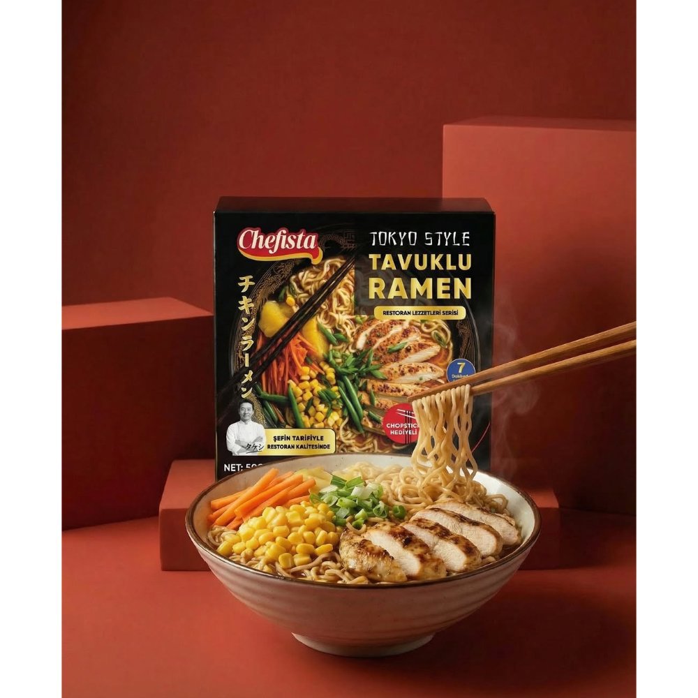 Chefista Tokyo Style Tavuklu Ramen 500g