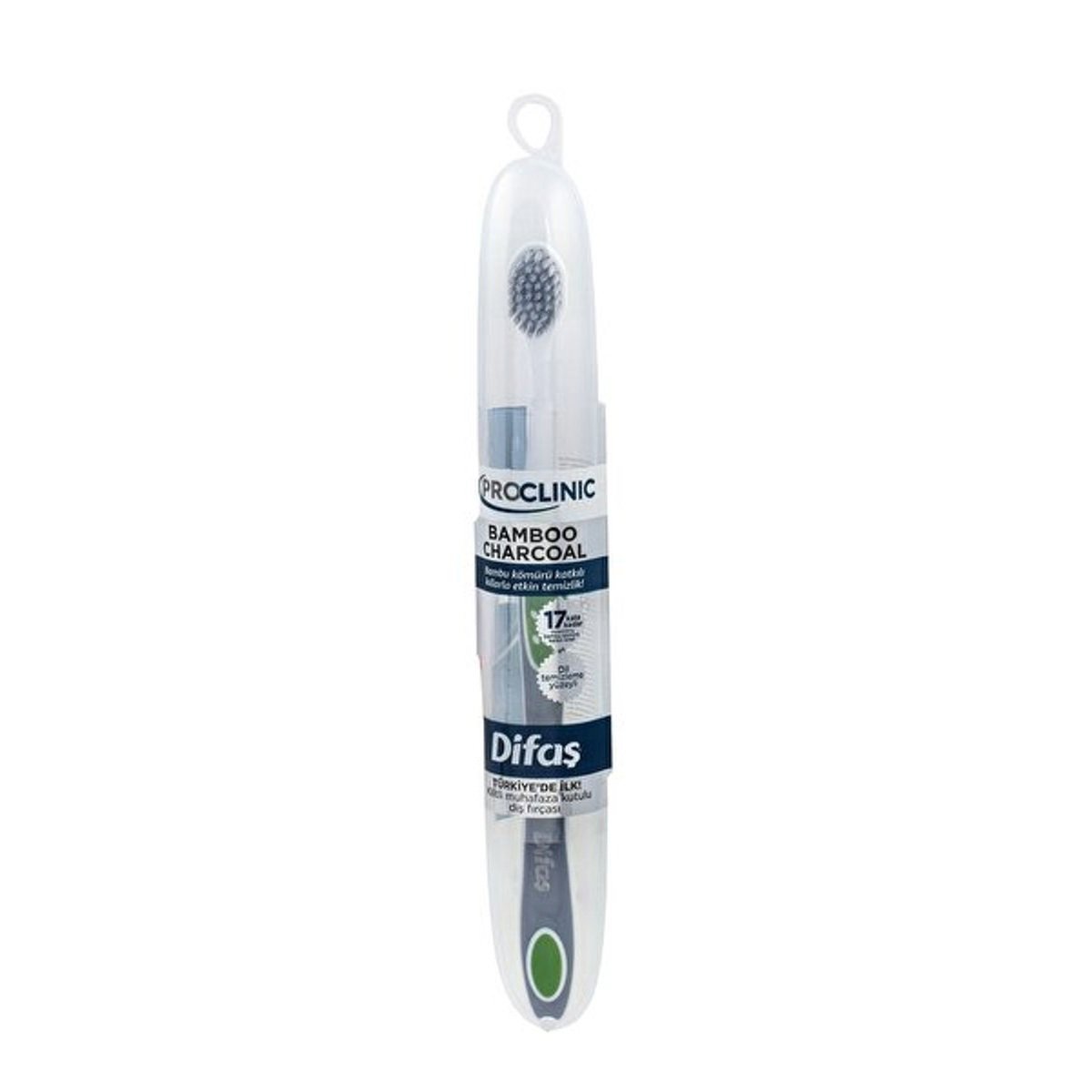 Difaş Pro-Clinic Diş Fırçası Bamboo Charcoal