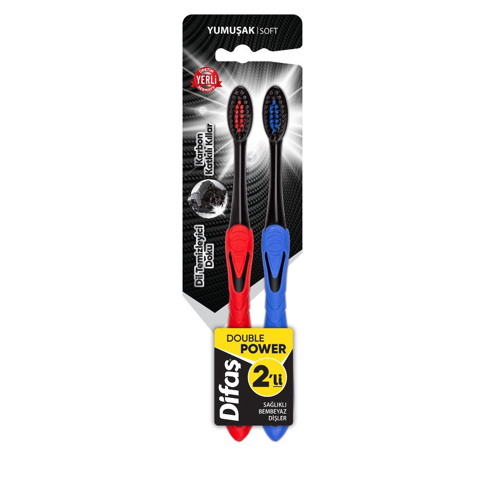 Difaş Double Power 2'li Fırça