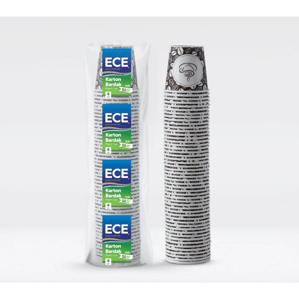 ECE KAĞIT BARDAK 4 Oz 50'li (x60) PL:18