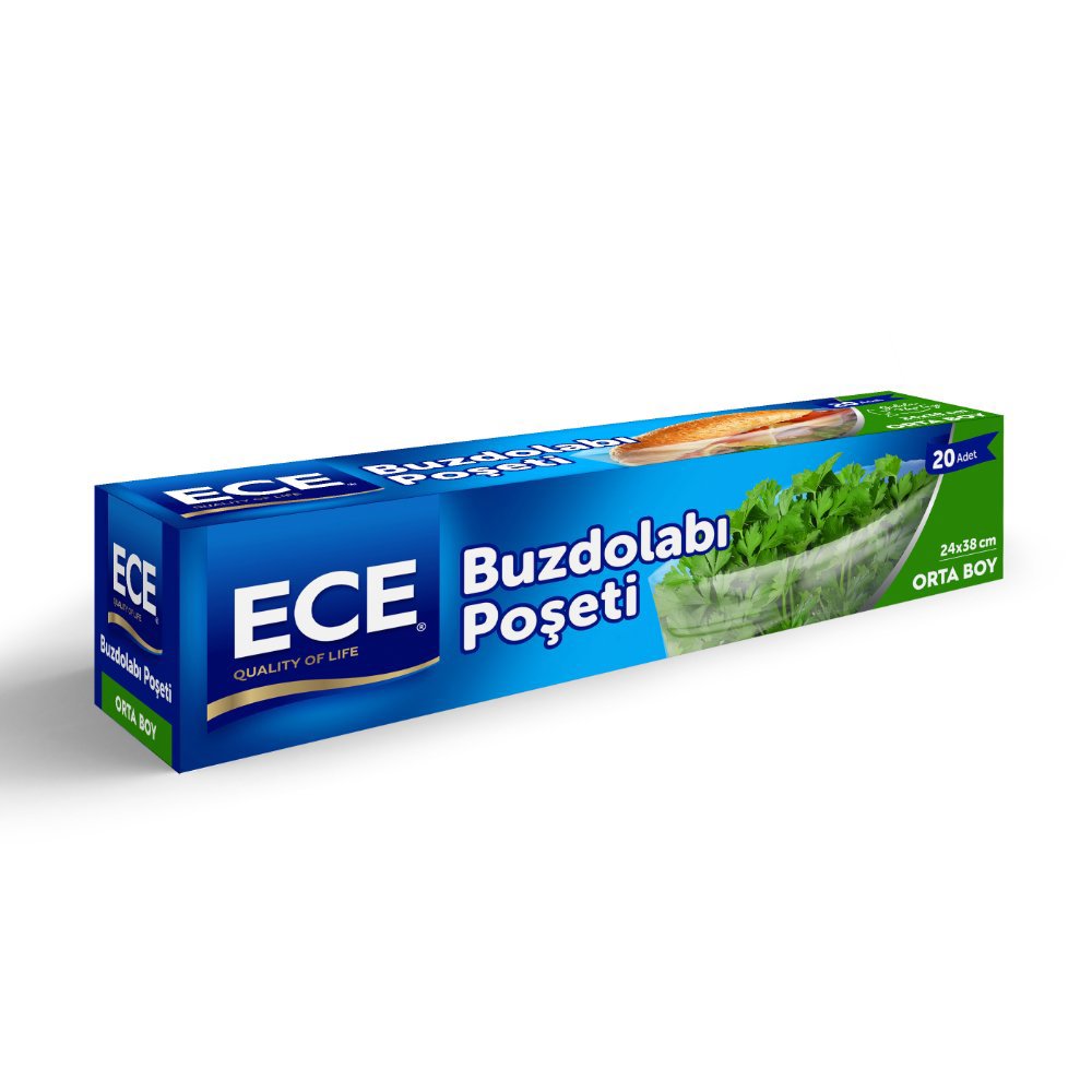 ECE BUZDOLABI POŞETİ MEGA PAKET BÜYÜK 30X45cm 60LI (x24) PL:84