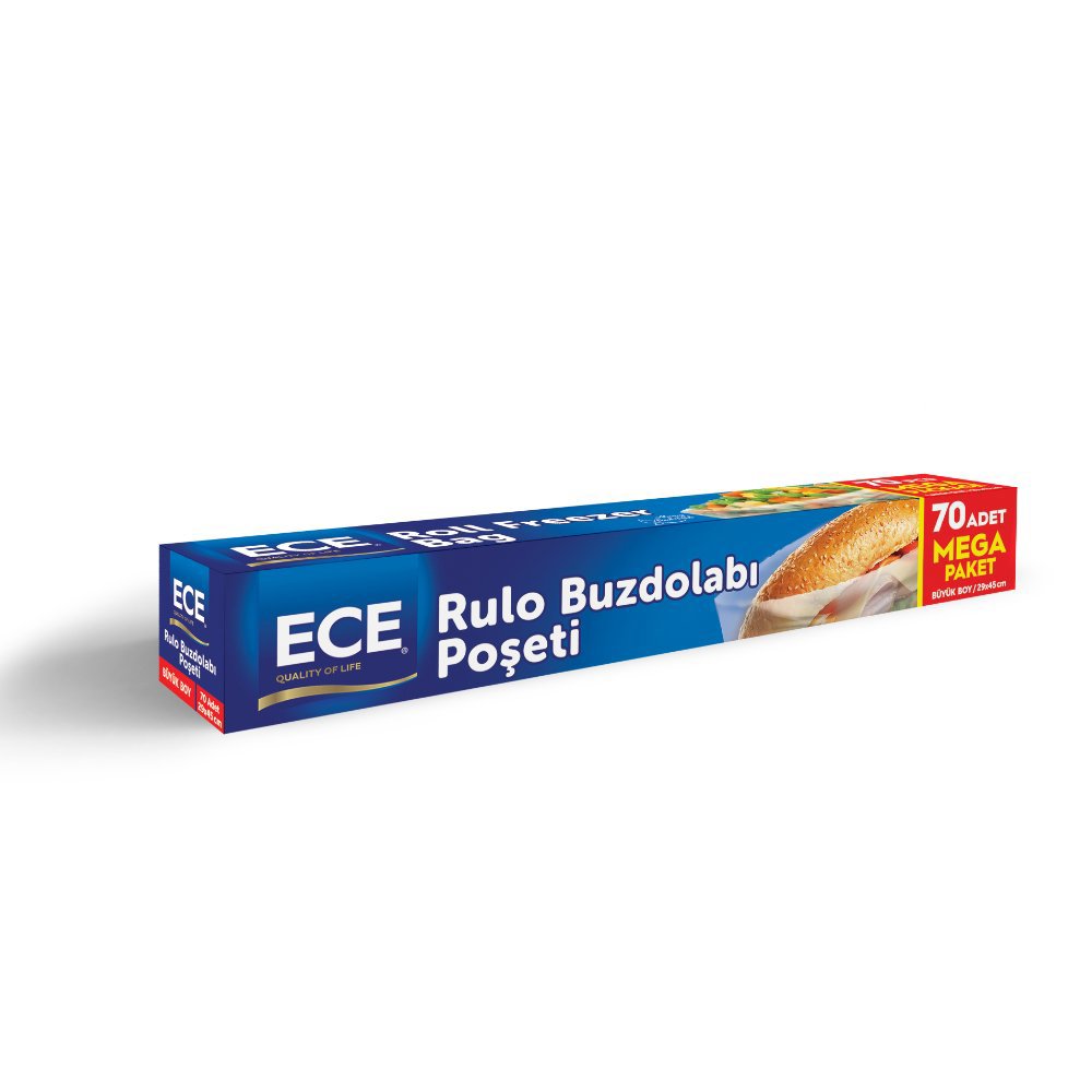 ECE BUZDOLABI POŞETİ RULO BÜYÜK 30X45cm 70'li (x30) PL:60