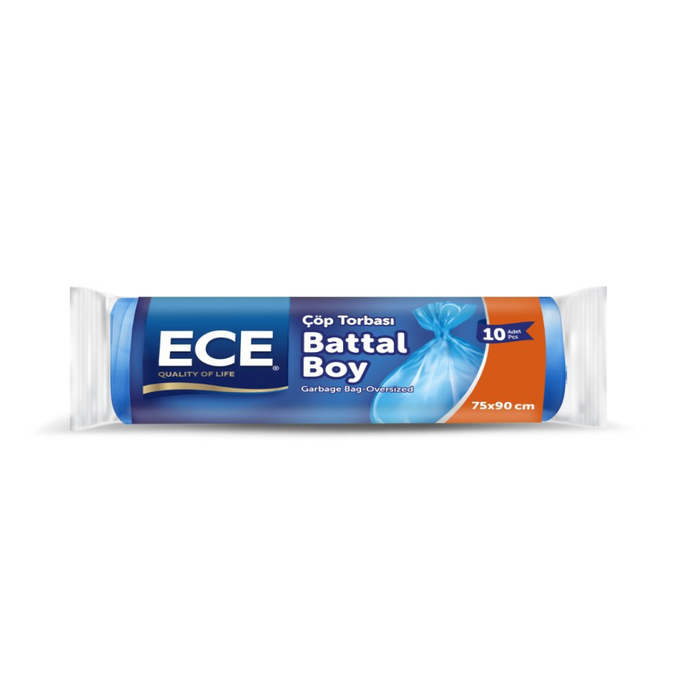 ECE ÇÖP TORBASI BATTAL 75X90cm 10'lu (x50) PL:55