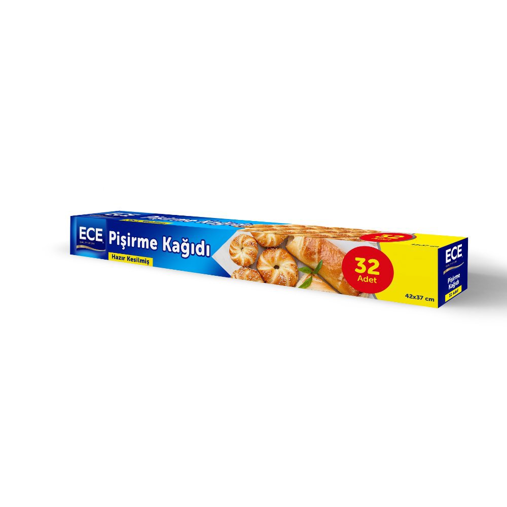 ECE PİŞİRME KAĞIDI 32'li HAZIR KESİLMİŞ 37X42cm (x12) PL:132