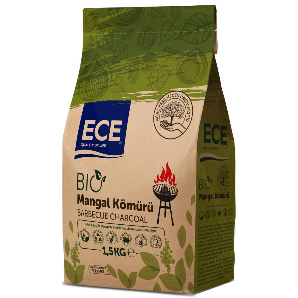 ECE BİO MANGAL KÖMÜRÜ 1,5KG (x14) PL:30