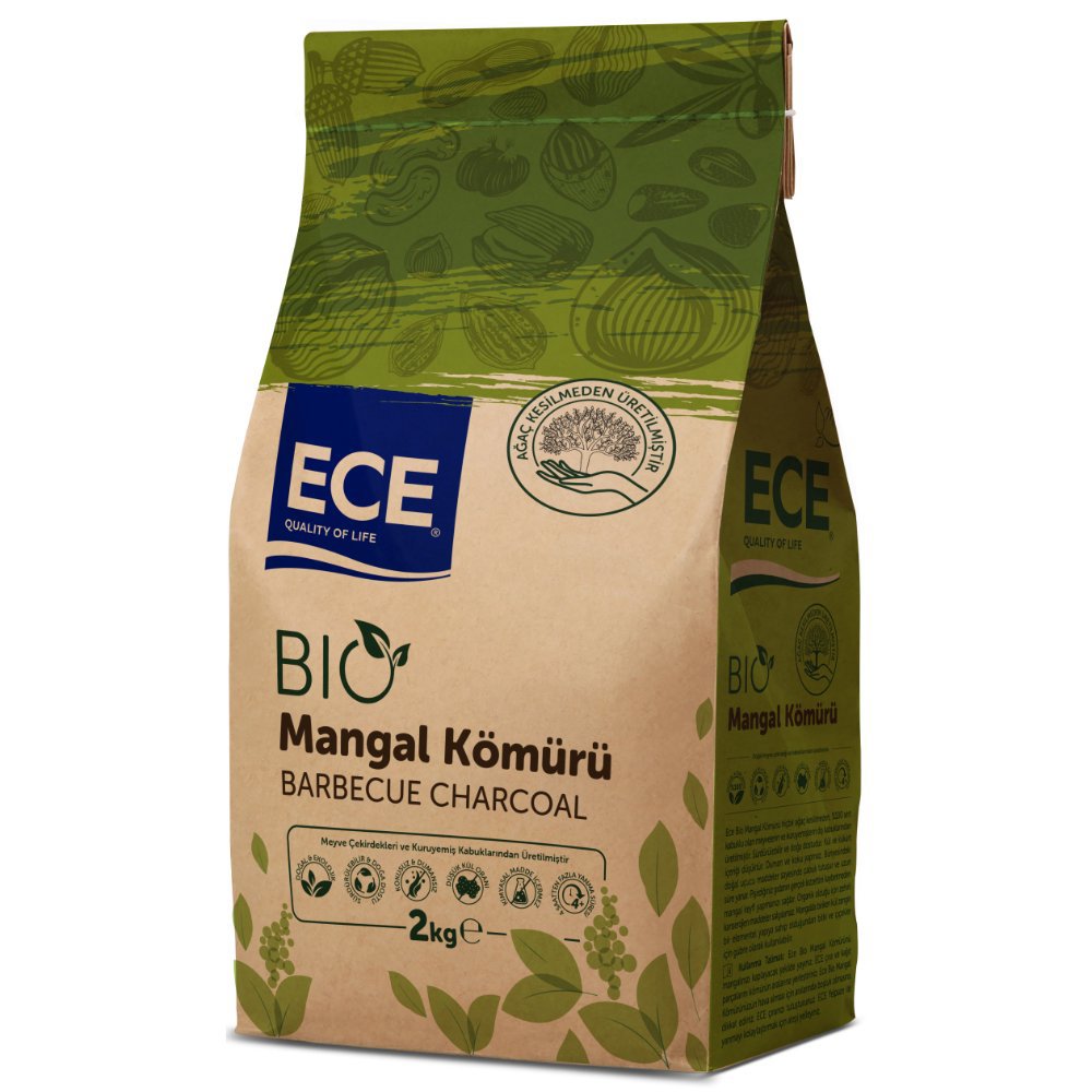 ECE BİO MANGAL KÖMÜRÜ 2KG  (x10) PL:20
