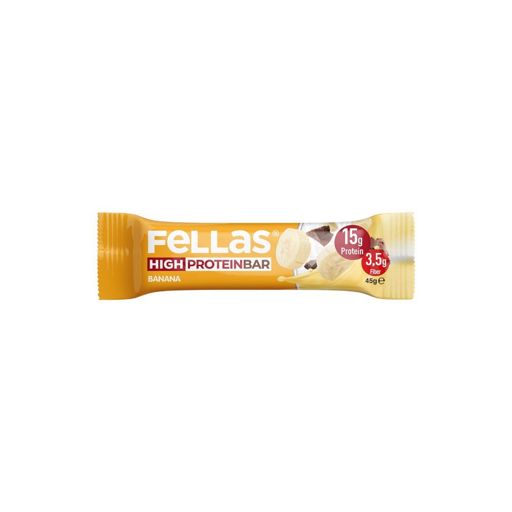 Fellas Yüksek Proteinli Bar Muz 45gr
