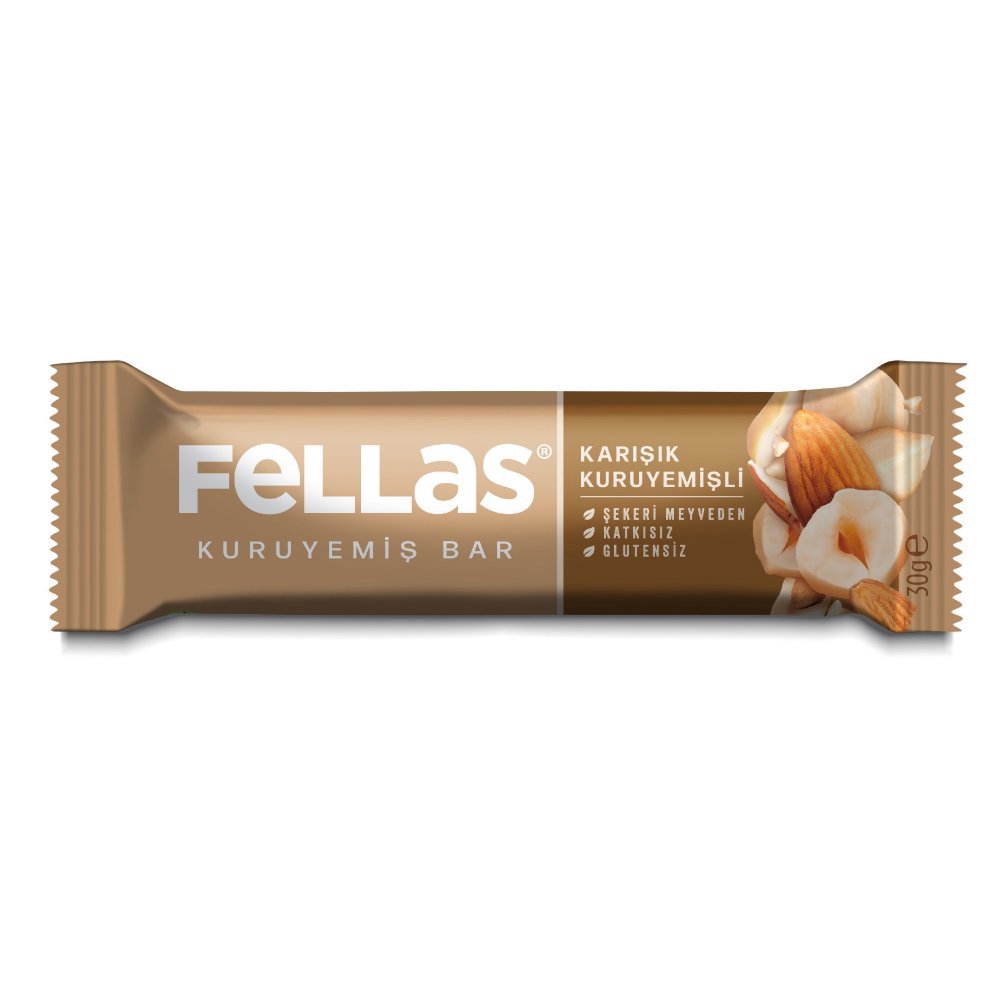 Fellas Karışık Kuruyemişli Bar 30gr