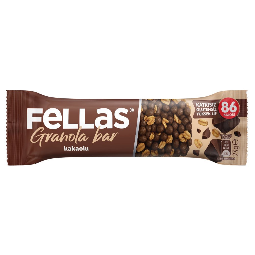 Fellas Granola Bar Kakaolu 23gr