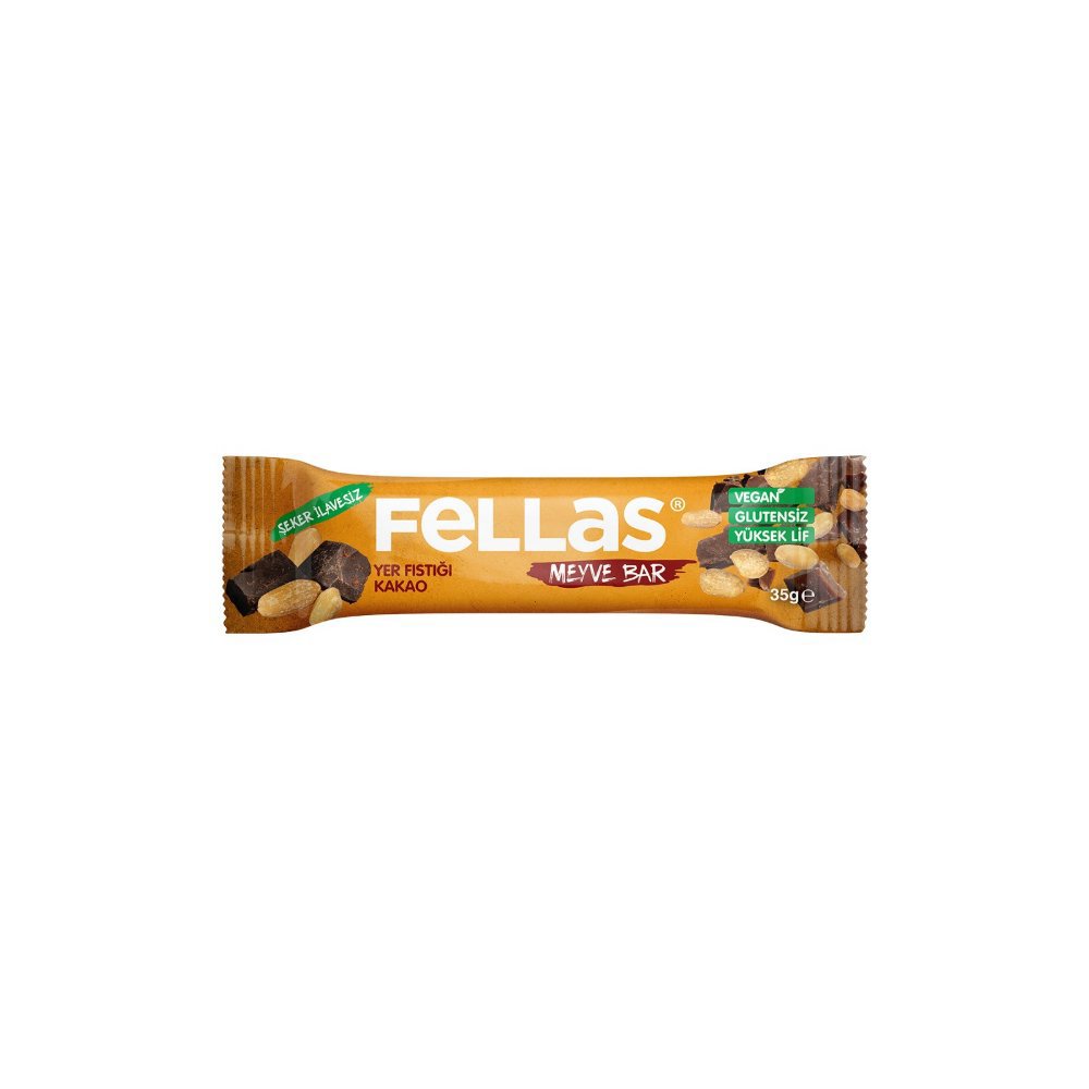 Fellas Meyve Bar Yer Fıstığı ve Kakao 35gr