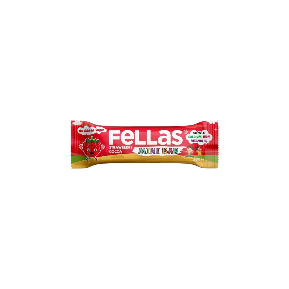 Fellas Kids Bar Çilek ve Kakao 28gr