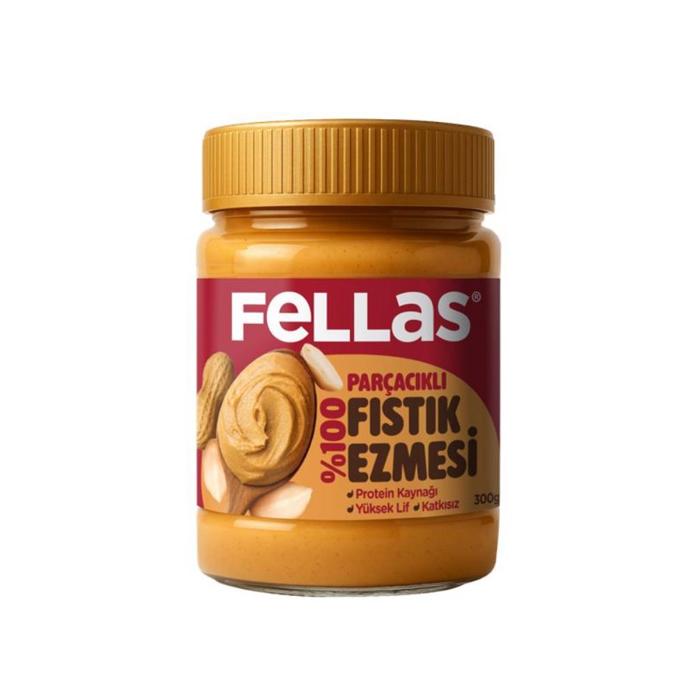 Fellas %100 Yer Fıstığı Ezmesi 300gr
