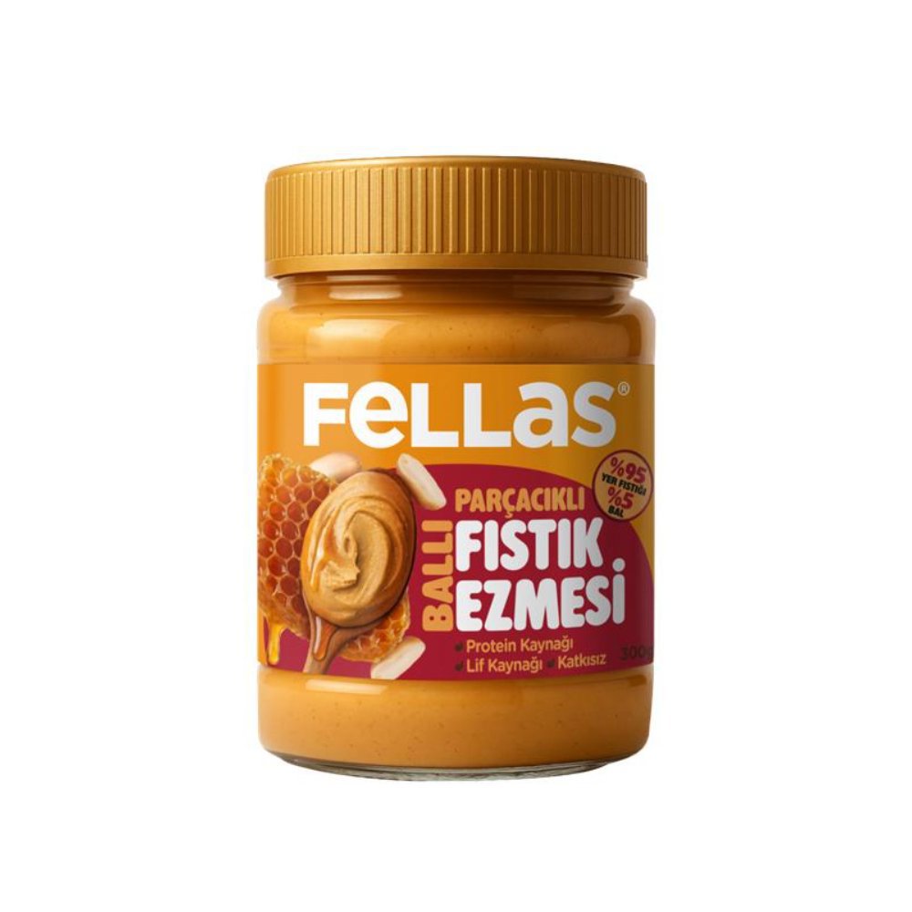 Fellas Ballı Yer Fıstığı Ezmesi 300gr