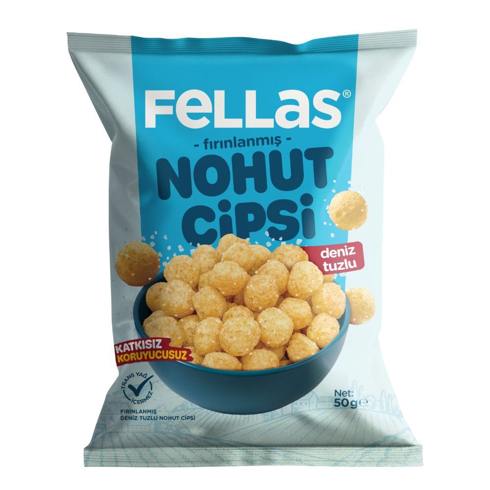 Fellas Deniz Tuzlu Nohut Cipsi 50gr
