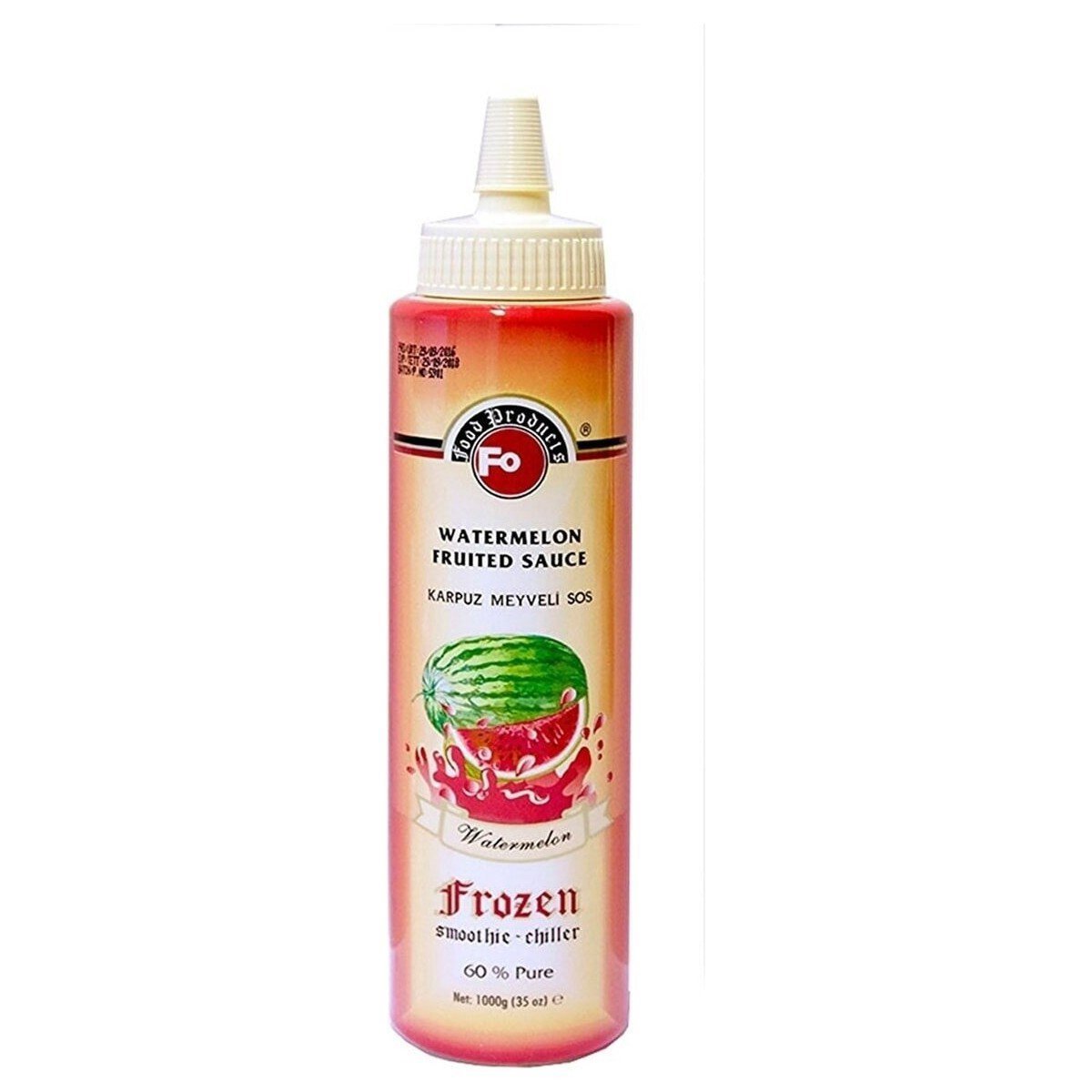 Fo Meyveli Sos 1kg Karpuz (%60 Karpuz)