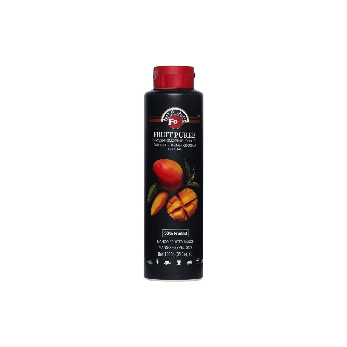 Fo Meyveli Sos 1kg Mango (%60 Mango)