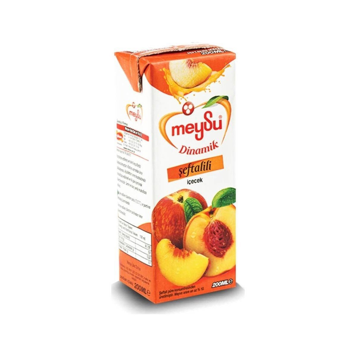 Meysu Meyve Suyu 200ml Dinamik Şeftali