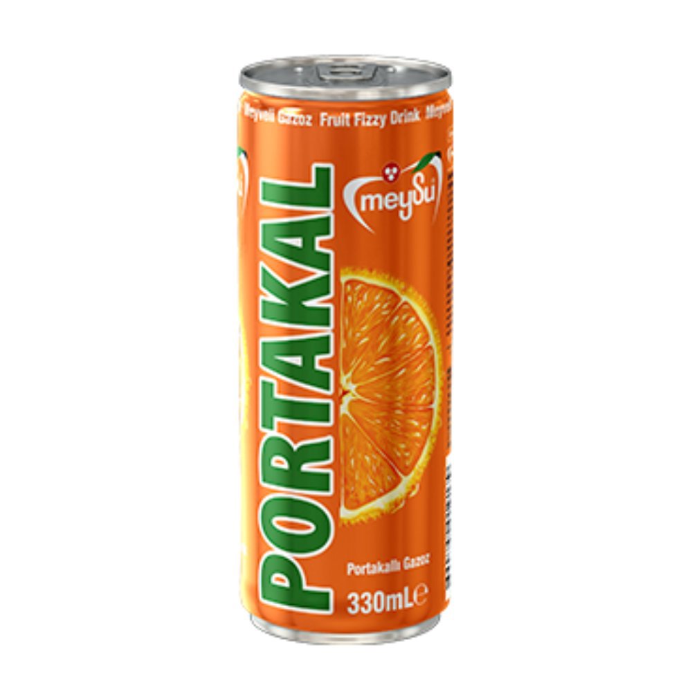 Meysu Gazlı 330ml Portakal