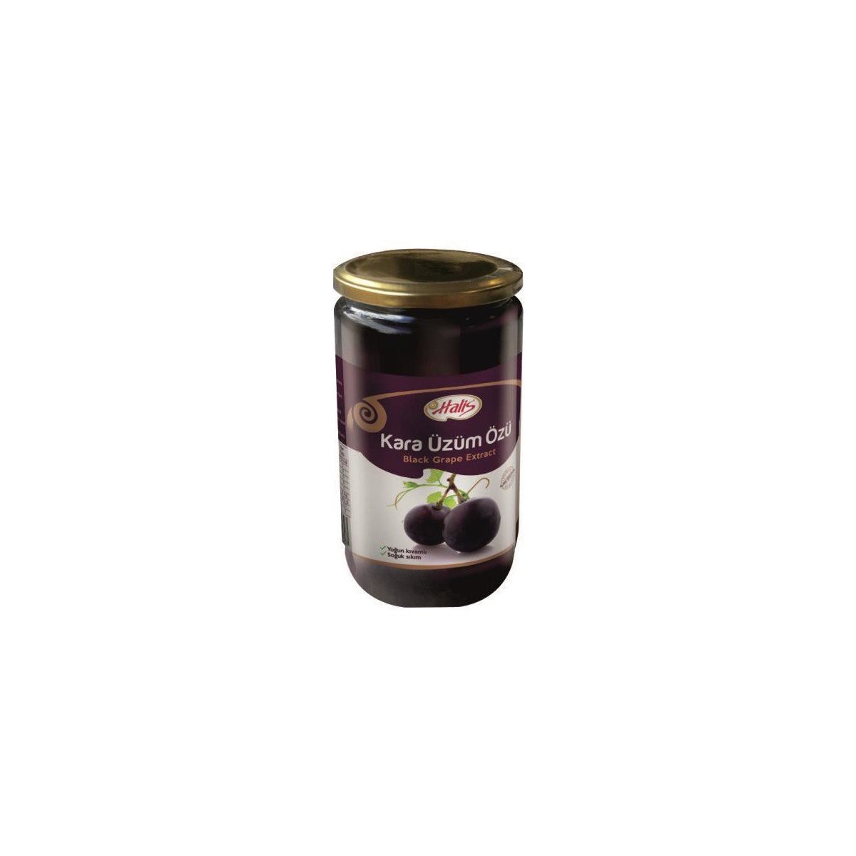 Halis Karaüzüm Özü / Cam Kavanoz 640g