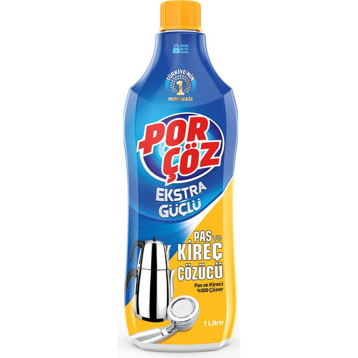 Porçöz Kireç ve Pas Çözücü 1L
