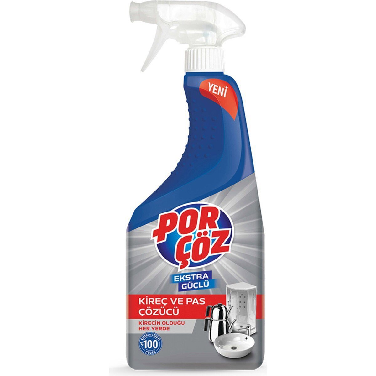 Porçöz Ekstra Güçlü Kireç Sökücü Sprey 750ml