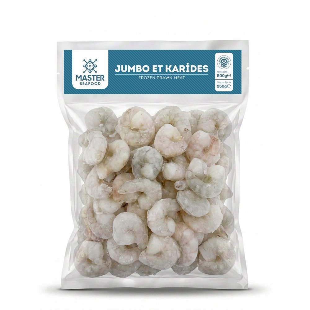 Master Seafood Dondurulmuş Jumbo Et Karides 500 gr