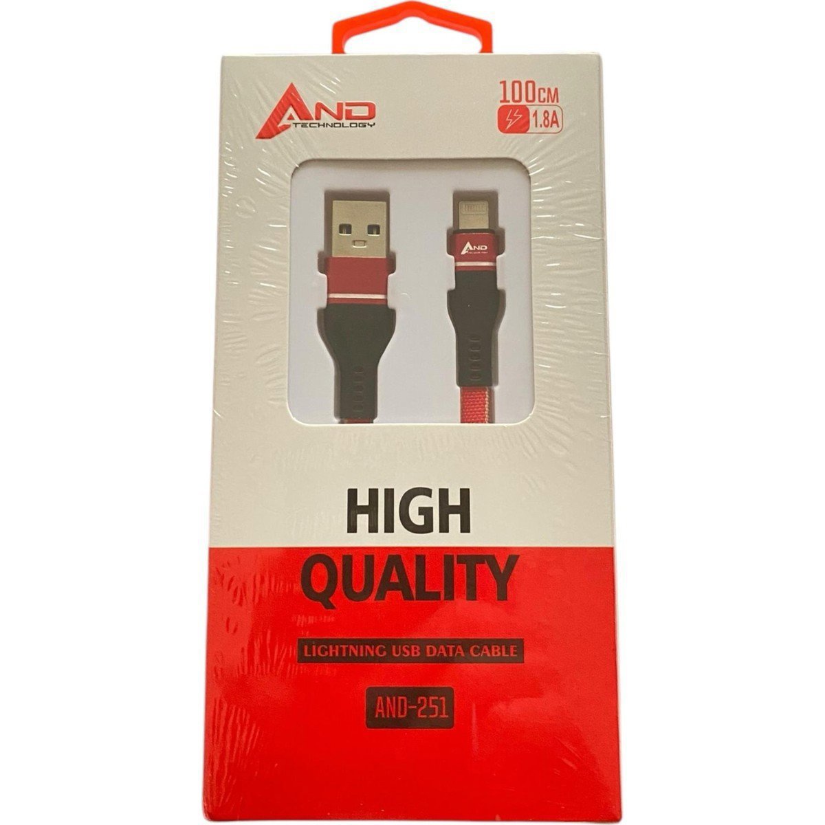 And 1.8a Lightning Usb Kablo