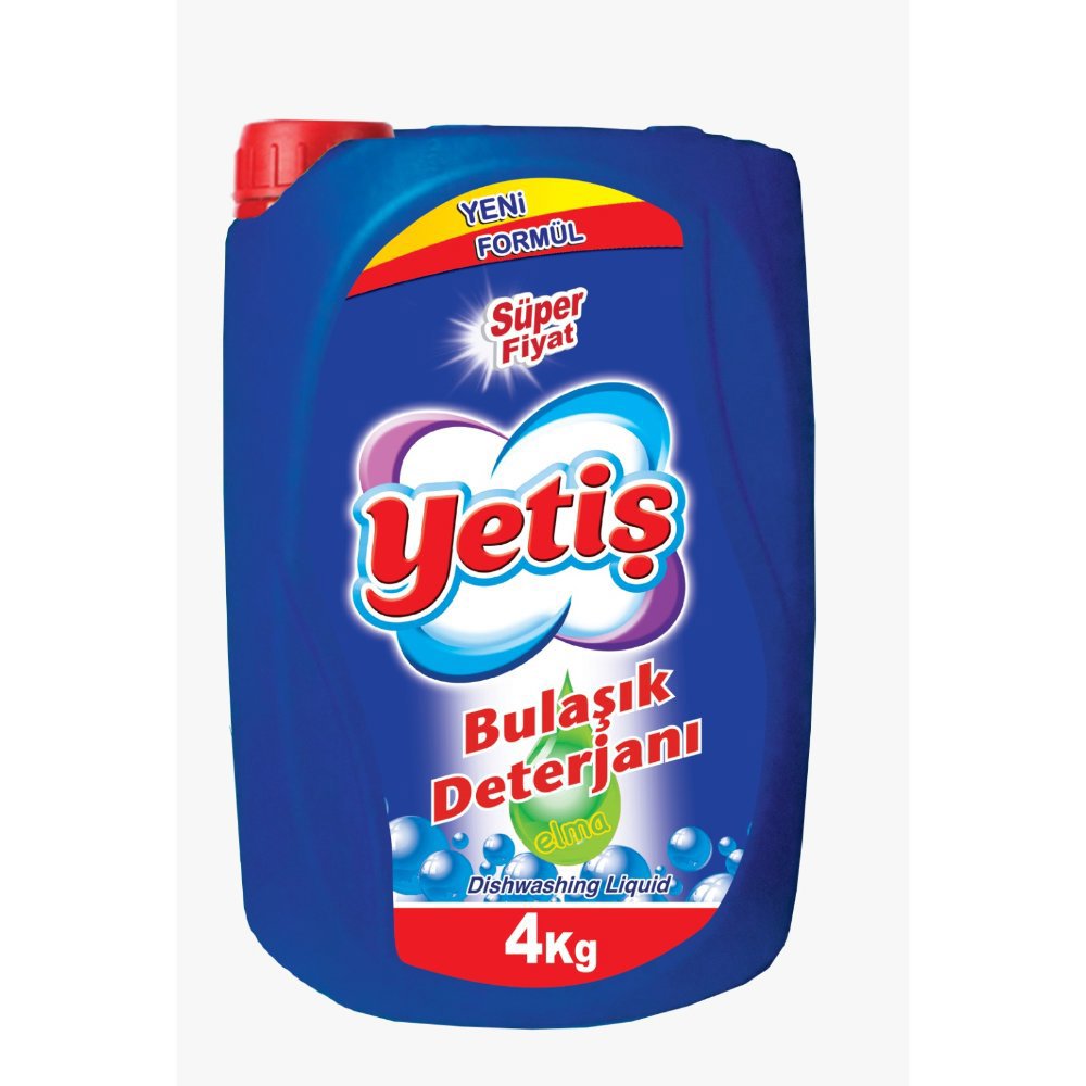 Yetiş Bulaşık Deterjanı-Sıvı Elma 4kg