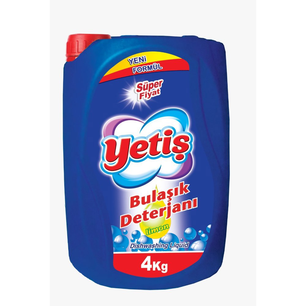 Yetiş Bulaşık Deterjanı-Sıvı Limon 4kg
